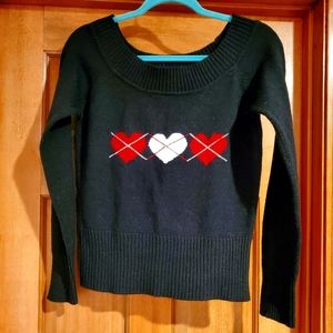 Mariposa brand off-the-shoulder sweater (Jr's M)